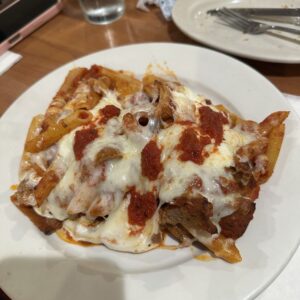 Baked Ziti With Eggplant