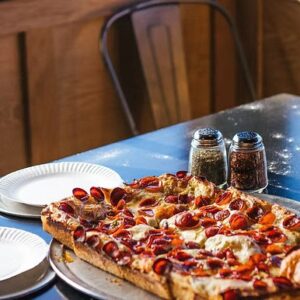 Sicilian Pizza 16"x16"