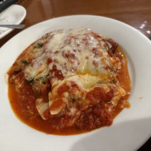 Spinach & Mushroom Lasagna